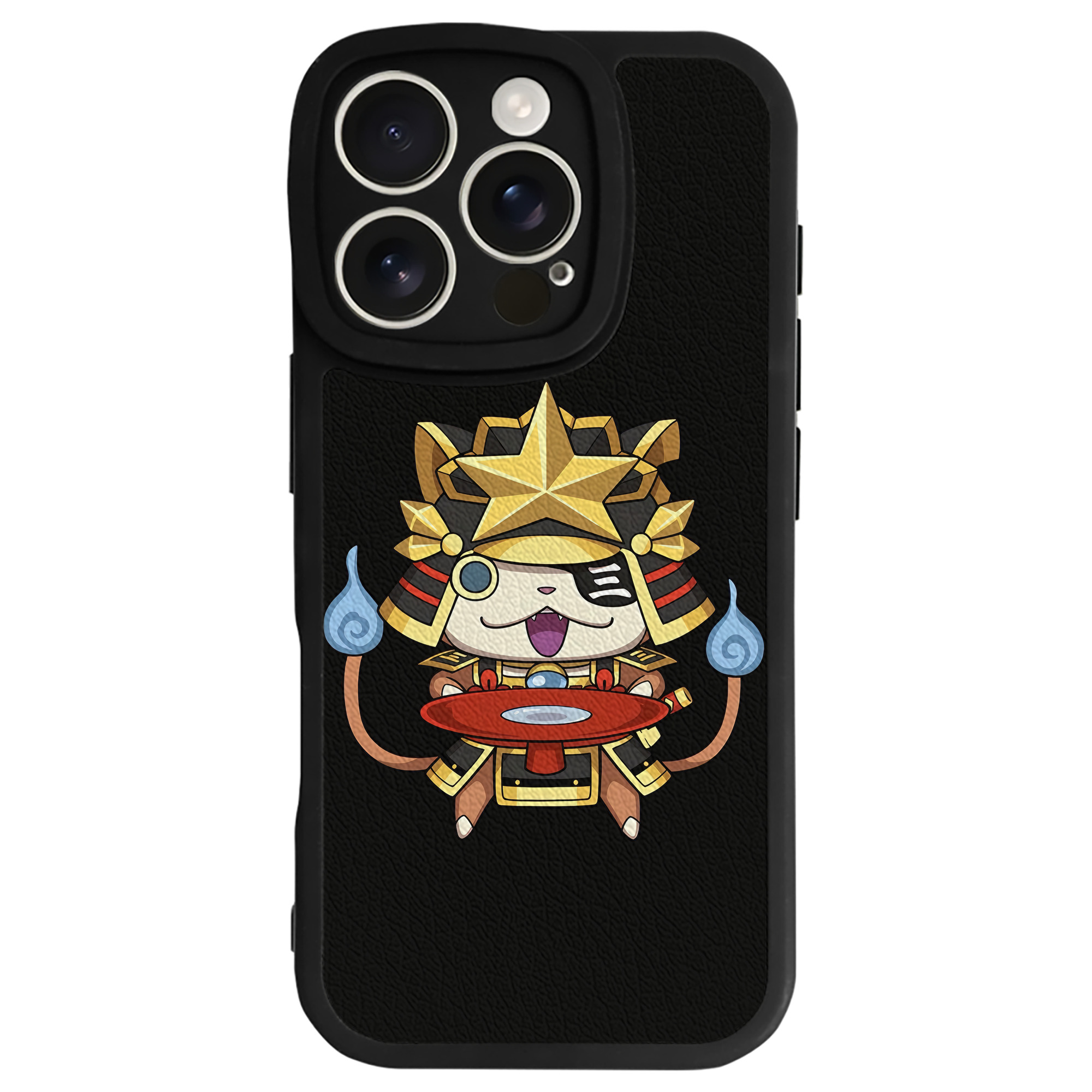（画像用） 妖怪ウォッチ Yo-kai Watch 【iPhone 16シリーズ対応】シリコンスマホケース（レザー調） 材質：シリコン